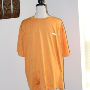 Reebok, Tangerine orange color short sleeve shirt